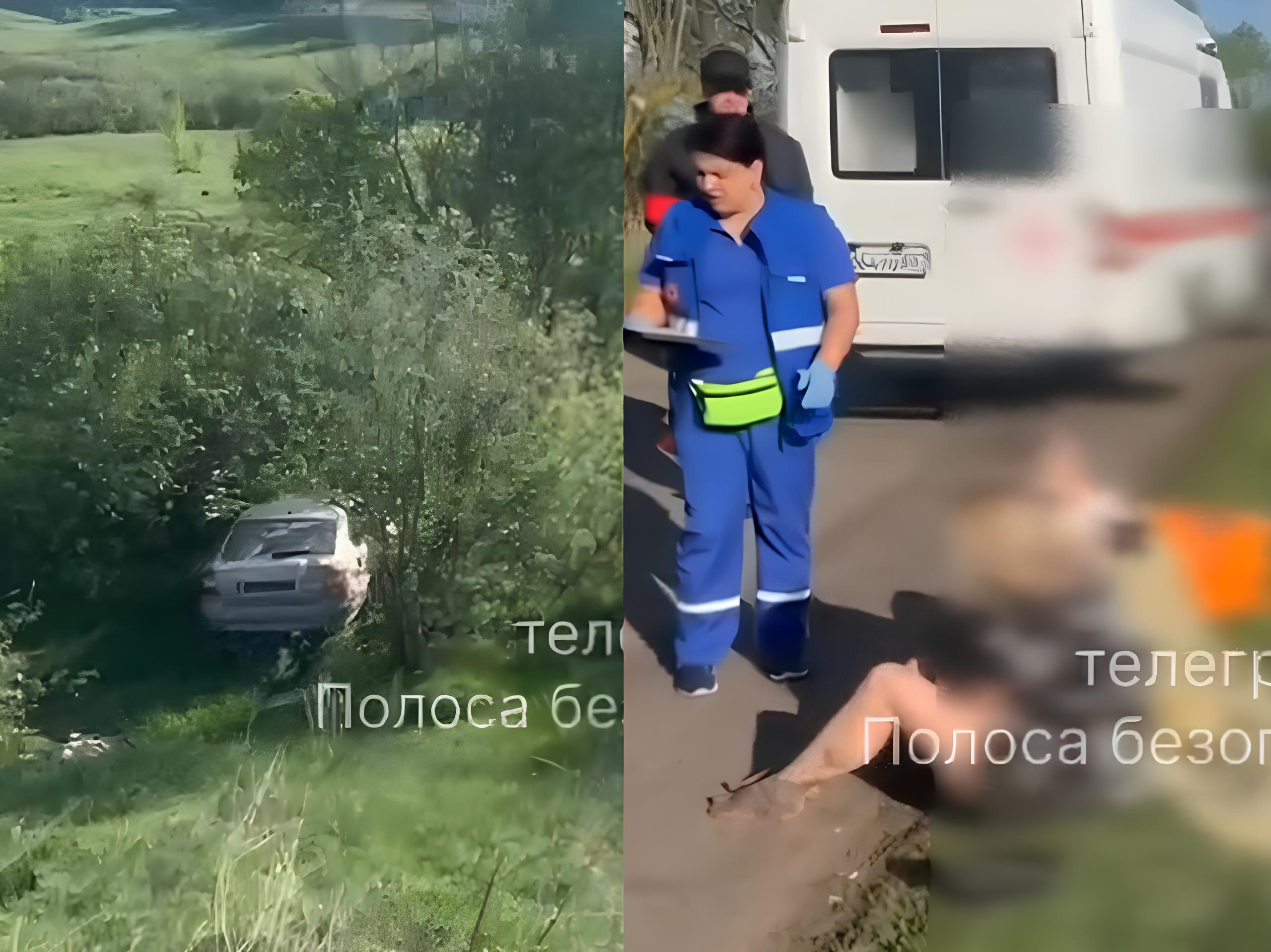 Под Тамбовом пьяная женщина на Skoda сорвалась в обрыв: погибла 4-летняя  девочка, ещё двое детей пострадали - ПроТамбов