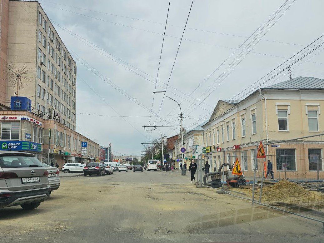 Движение по улице Носовской открыли после работ на коллекторе | 16.05.2024  | Тамбов - БезФормата